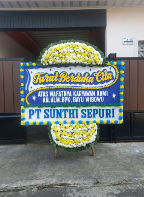 Papan Bunga Duka di Ilir Barat Ii